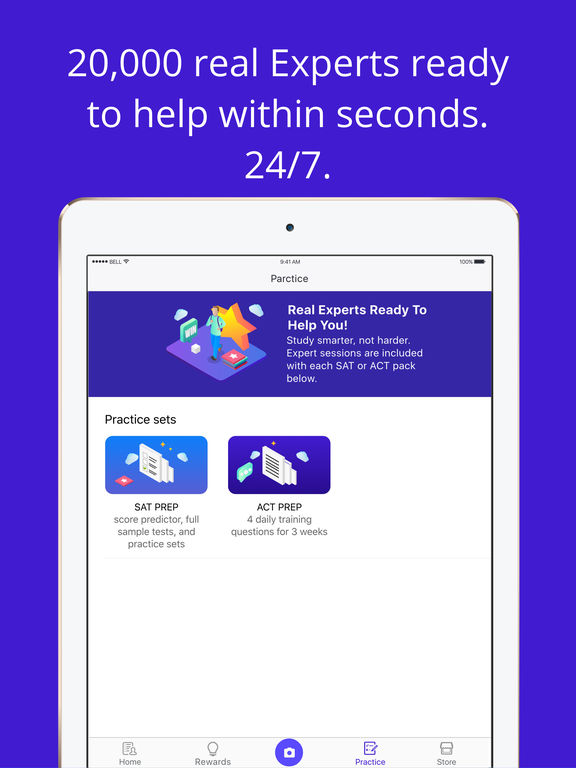 Homework help app
