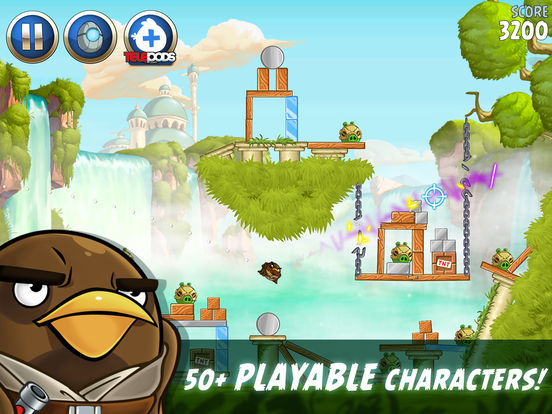 angry birds star wars app store