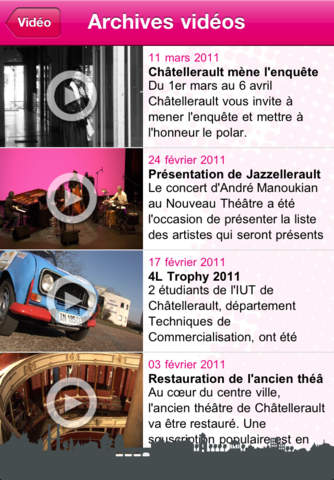 Capture d’écran iPhone 4