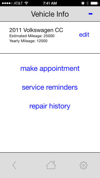 Captura de pantalla del iPhone 3