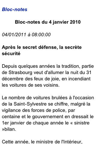 Capture d’écran iPhone 3