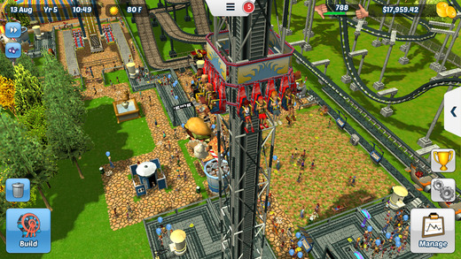 RollerCoaster Tycoon 3 iPhone iPad