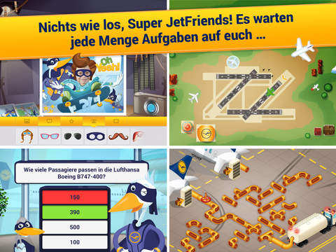 Super JetFriends – Spiele & Abenteuer am Flughafen! iPhone iPad