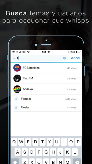 Captura de pantalla del iPhone 3