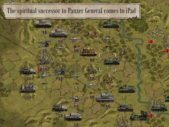 Panzer Corps Lite iOS Spiel