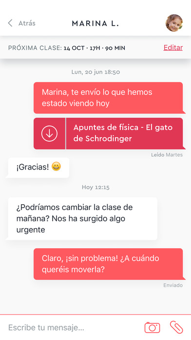 Captura de pantalla del iPhone 4