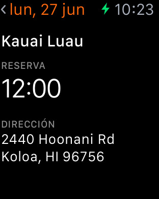 Captura de pantalla del iPhone 3
