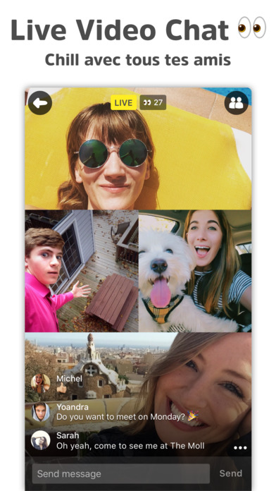 download Yellow - Le réseau social des amis en ligne apps 0