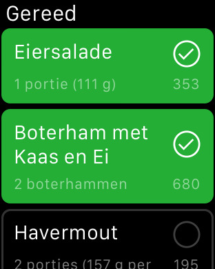 iPhone schermafbeelding 5