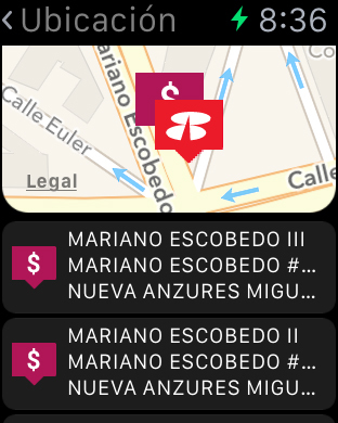 Captura de pantalla del iPhone 3