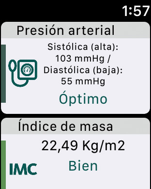 Captura de pantalla del iPhone 3