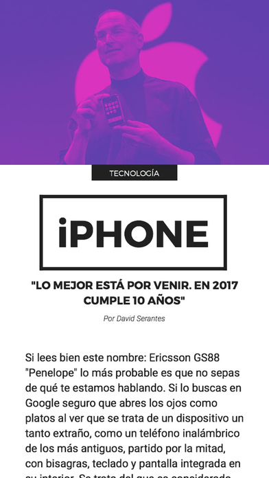 Captura de pantalla del iPhone 2