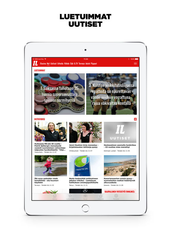 iPad-näyttökuva 1