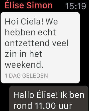 iPhone schermafbeelding 2