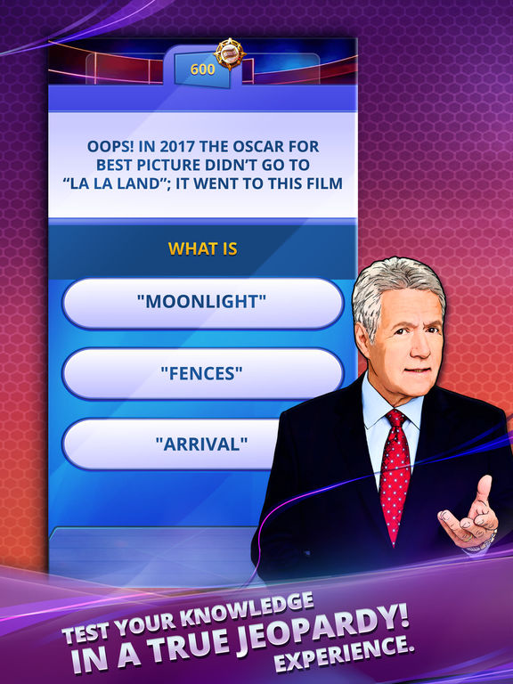 Jeopardy! World Tour iOS Screenshots