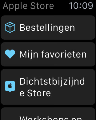 iPhone schermafbeelding 1