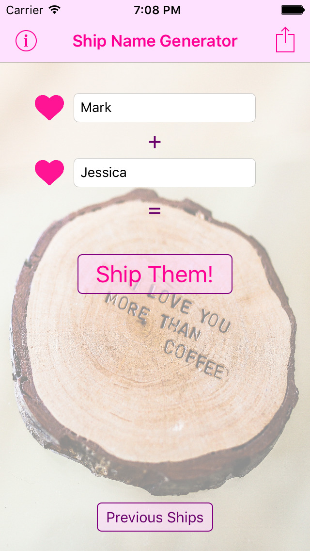 Ship Name Generator Names For You OTP Fandom Pairings Couples Par 