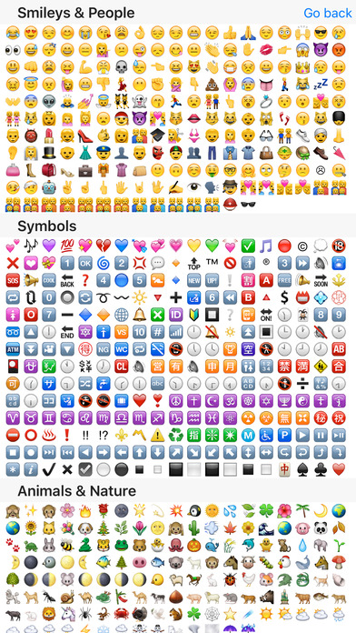 full emoji keyboard