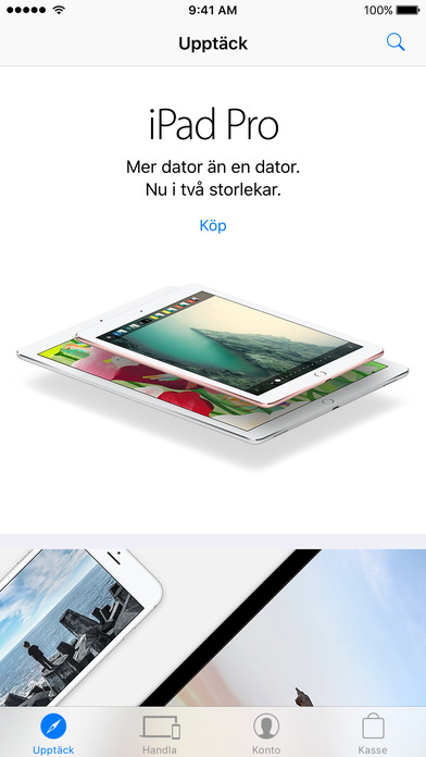 iPhone-skärmavbild 1
