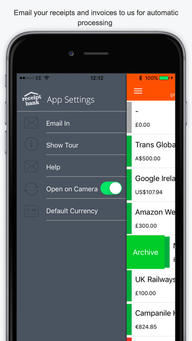expense tracker app iphone