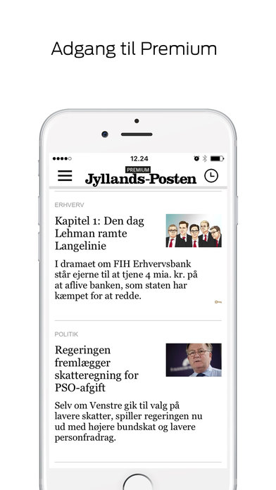 Jyllands-Posten Nyheder On The App Store