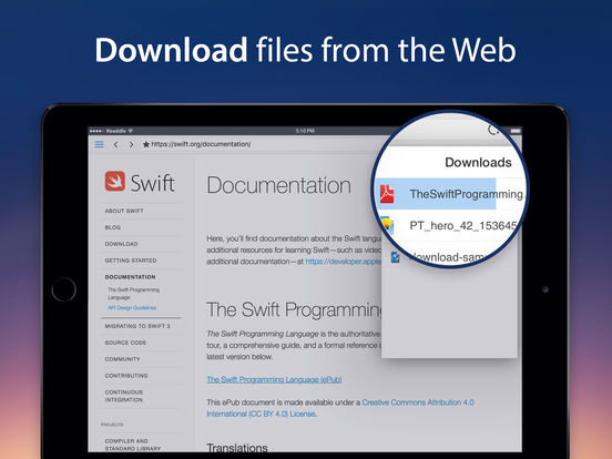 pdf attachments ipad