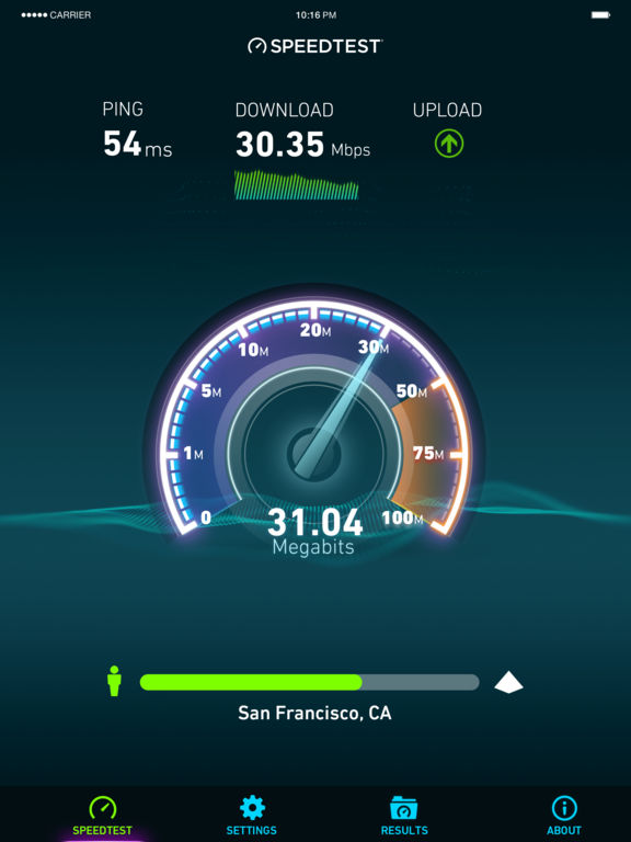 hargray wifi speed test