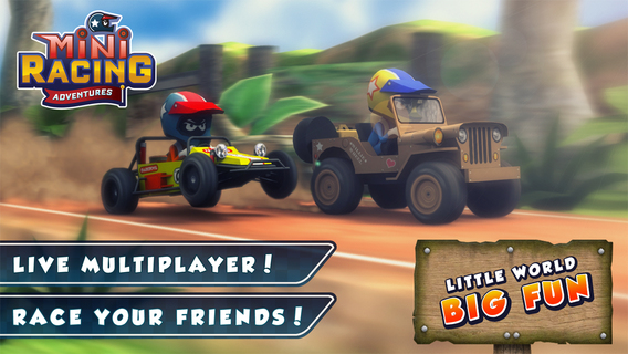 Mini Racing Adventures iPhone iPad