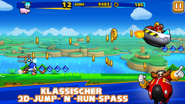 Sonic Runners iPhone iPad