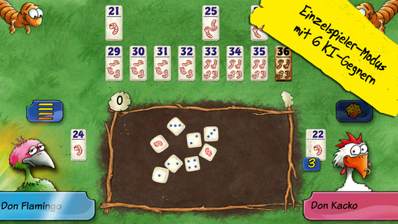 Heckmeck am Bratwurmeck - das Würfelspiel von Reiner Knizia iOS