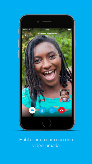 Captura de pantalla del iPhone 2
