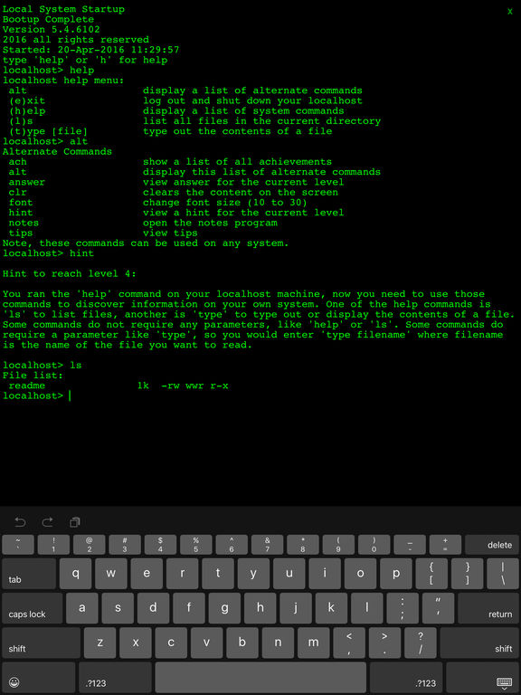iPad Screenshot 1