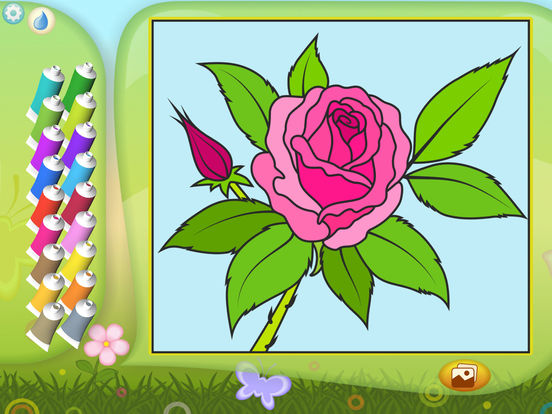 „Malen nach Zahlen - Blumen - Gratis“ im App Store