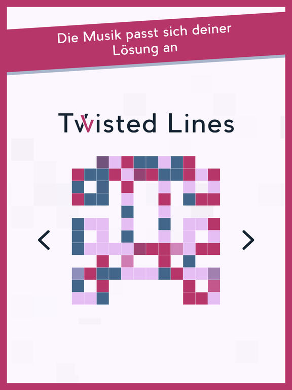 Twisted Lines iPhone iPad
