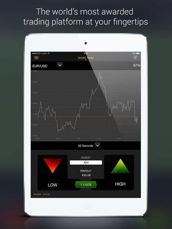 Binary options ipad app