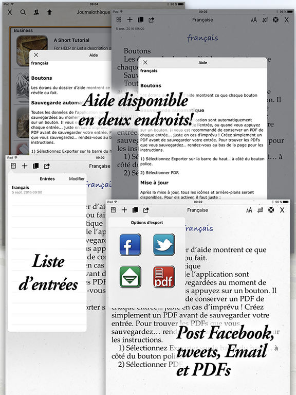 Capture d’écran iPad 5