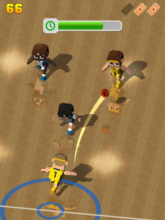 Blocky Basketball - Endless Arcade Dunker iOS