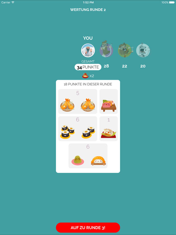 Sushi Go! iOS