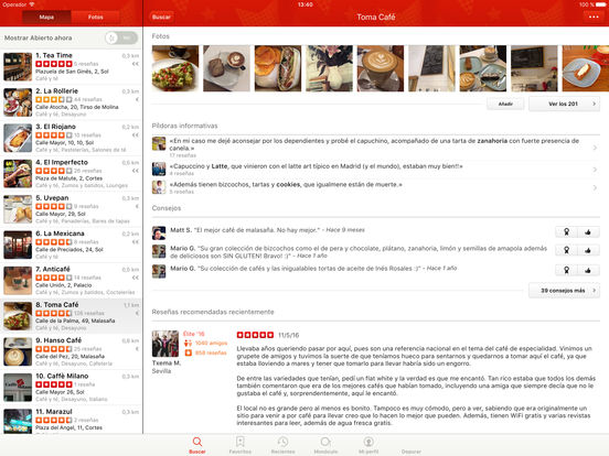 Captura de pantalla del iPad 3