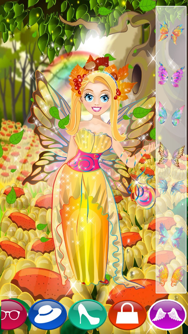 妖精の王女はドレスアップ ゲーム - 着せ... screenshot1