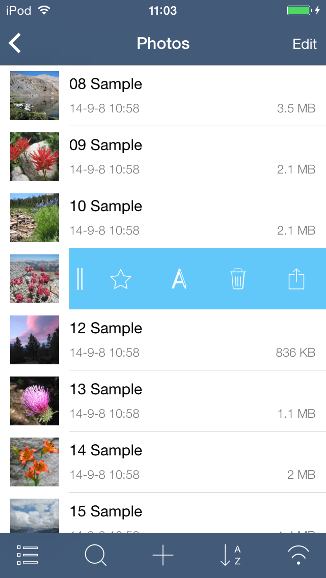 Pocket File Explorer screenshot1