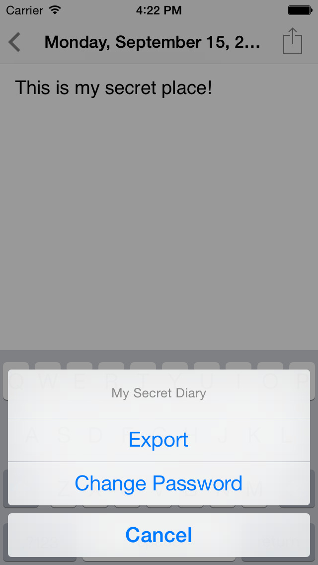 My Secret Diary - Kee... screenshot1