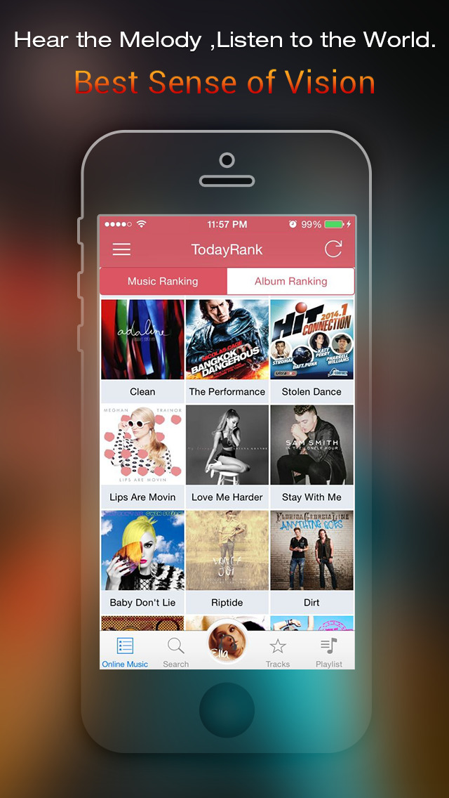 Free MP3 Melody Music player - 無料で音楽ダウンロード - SoundCloudから無料な音楽のおすすめ画像1