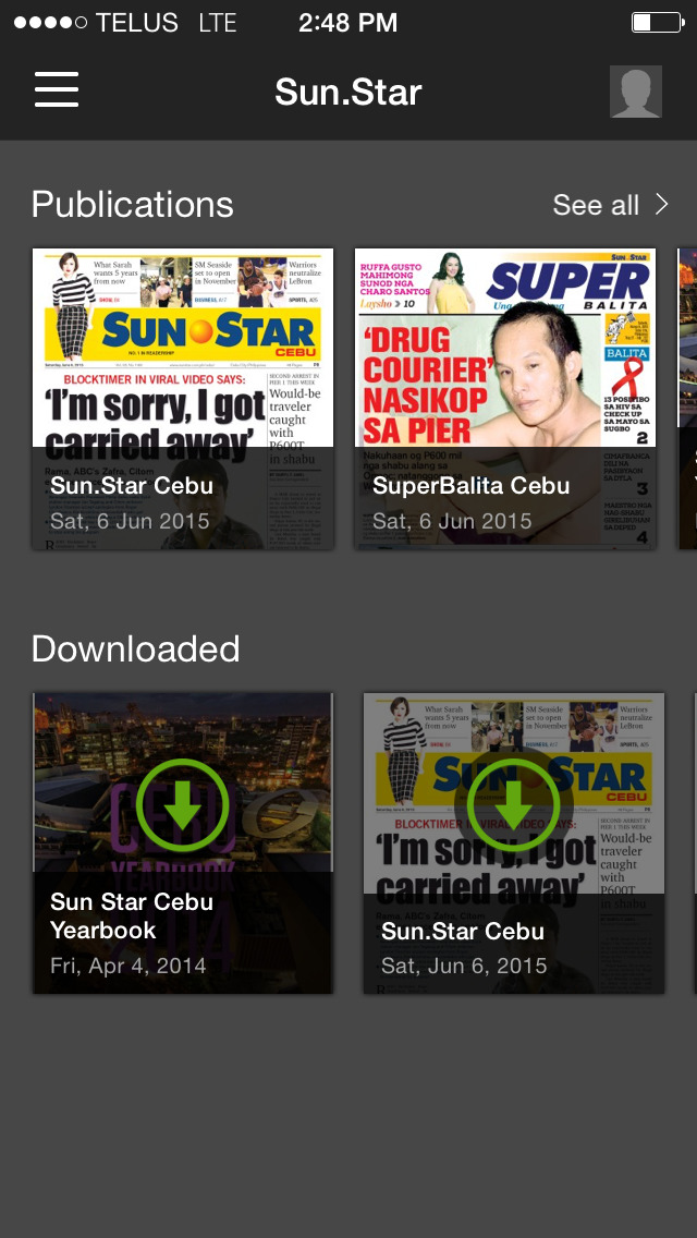 Sun.Star E-paper screenshot1