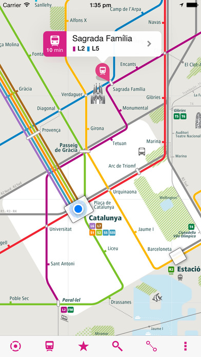 バルセロナ路線図 Lite screenshot1