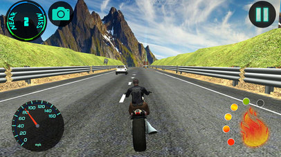 ハイウェイ 速度 自転車 ライディング screenshot1