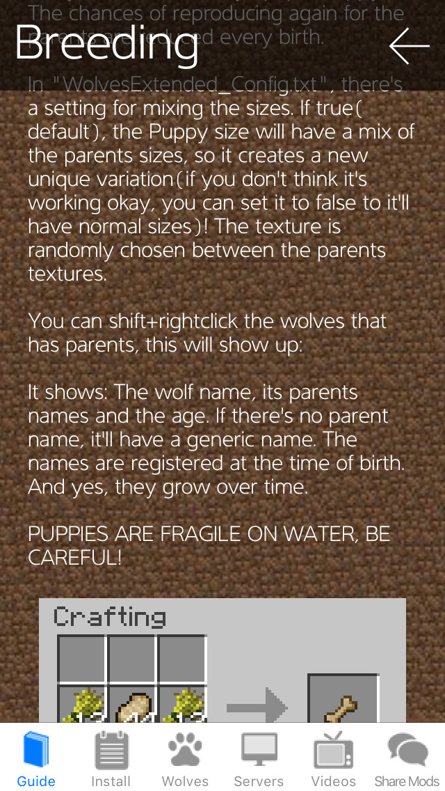 Wolves Mod for Minecr... screenshot1