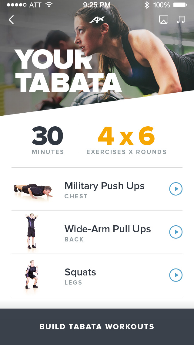 ACTIVEx App – Tabata ... screenshot1