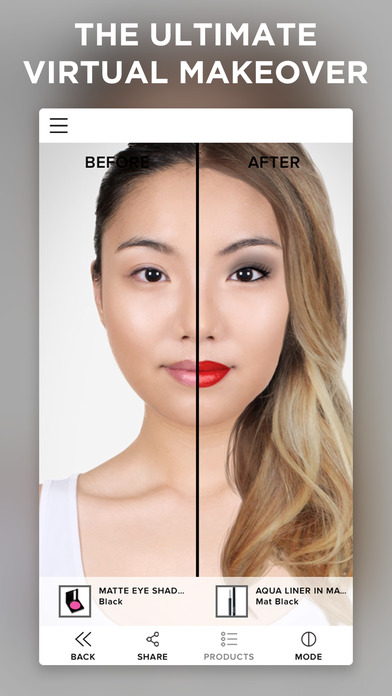 Makeup: Beauty Simulator + Hair Try-On + Face Photo Editorのおすすめ画像1