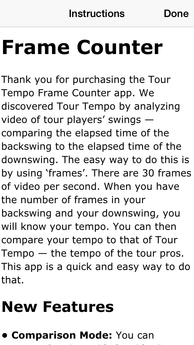 Tour Tempo Frame Coun... screenshot1